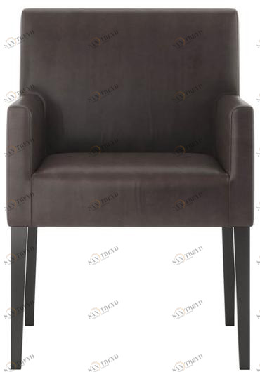 Laskasas Кожаное кресло с подлокотниками sun-id-1453285