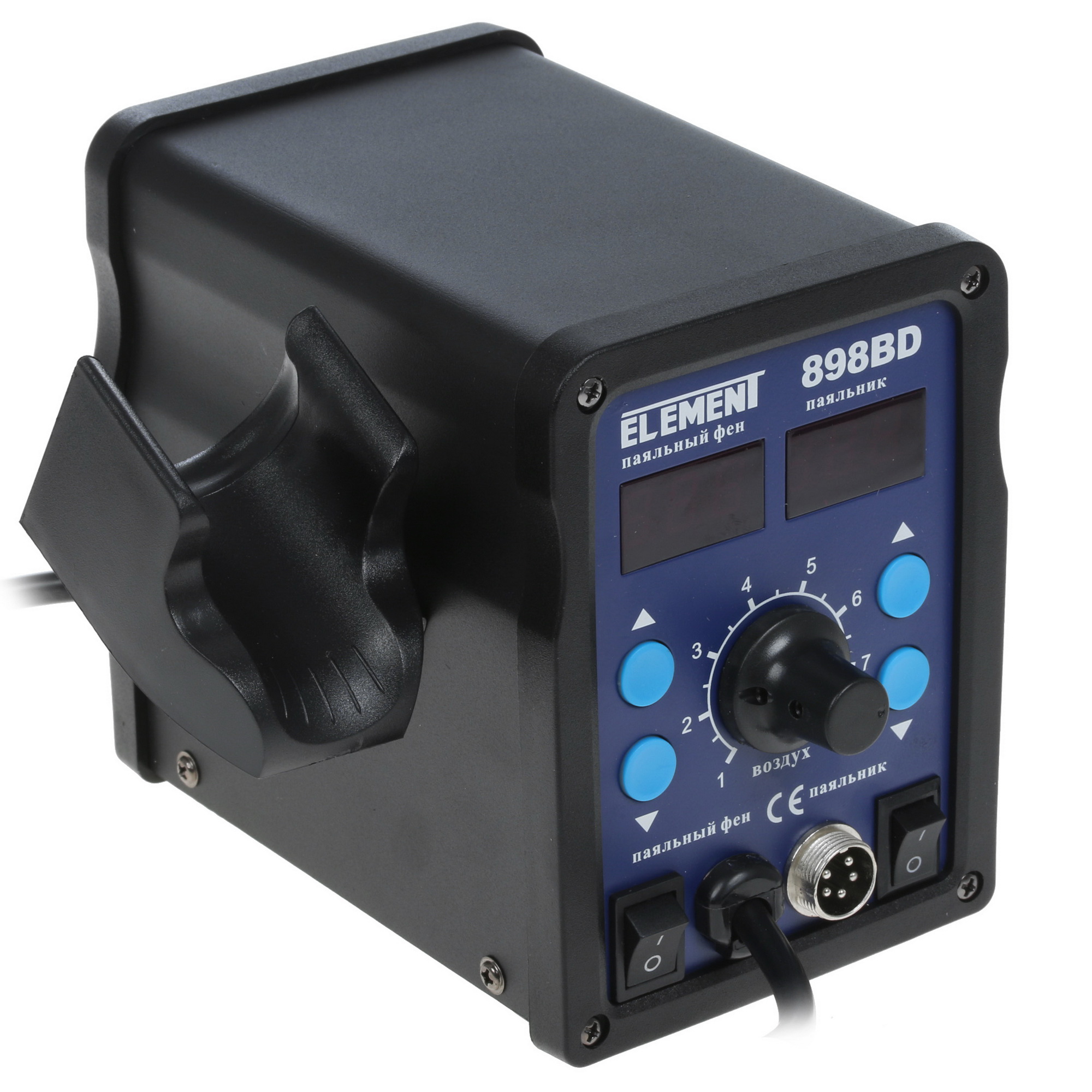 Паяльная станция ELEMENT 898BD 8105949 STDN-0098343 - Вид №1