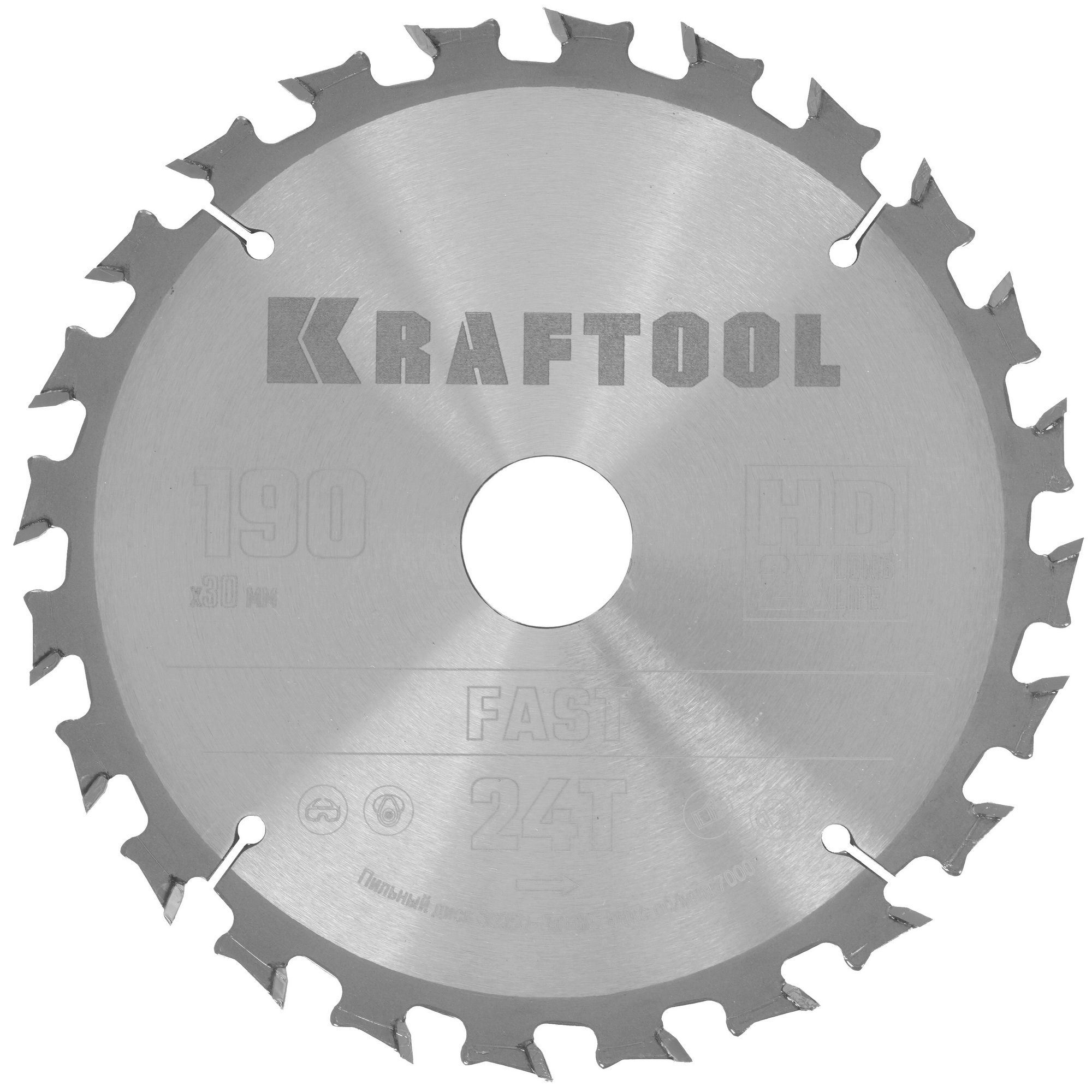 Диск пильный KRAFTOOL 36950-190-30 9107964 STDN-0132313