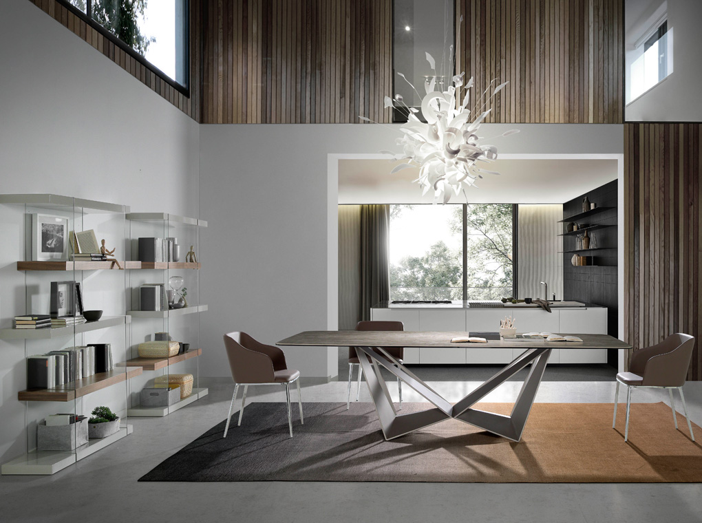 063674 Стул коричневый Angel Cerda F3201  - Вид №4