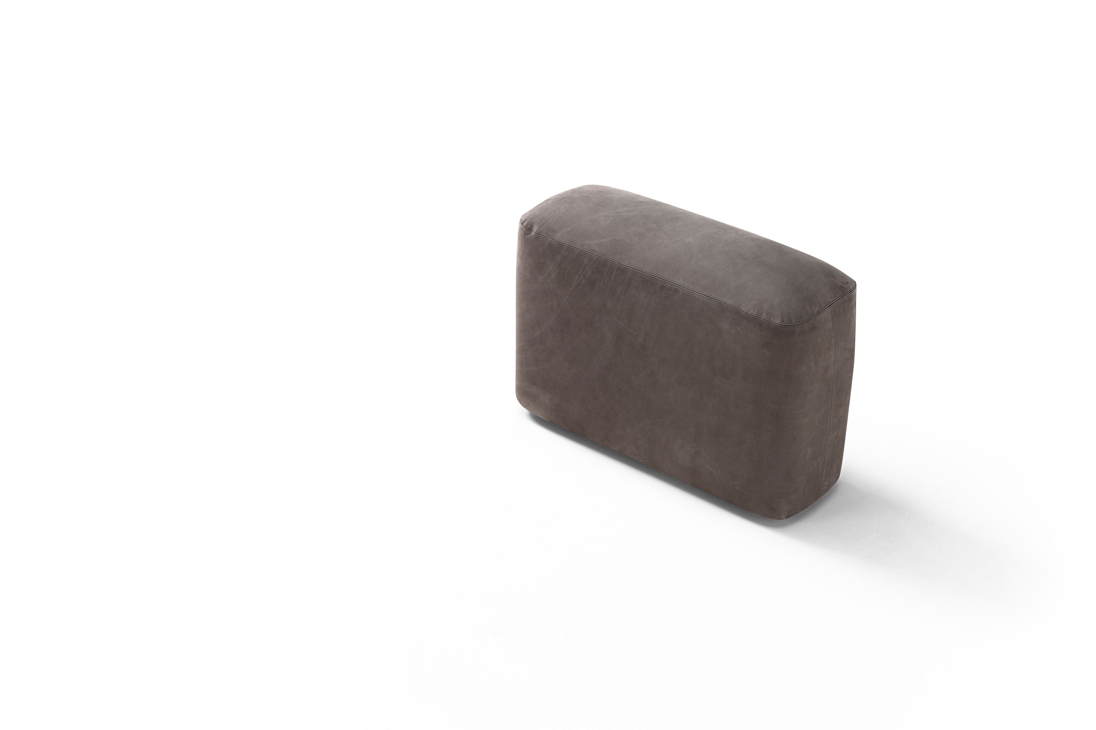 3-местный кожаный модульный диван Amura ARCH-00118588 - Вид №13