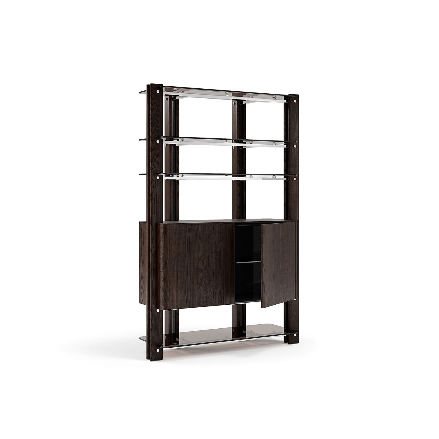 Деревянный двухсторонний книжный шкаф Capital Collection Diesis ARCH-00136378 - Вид №15