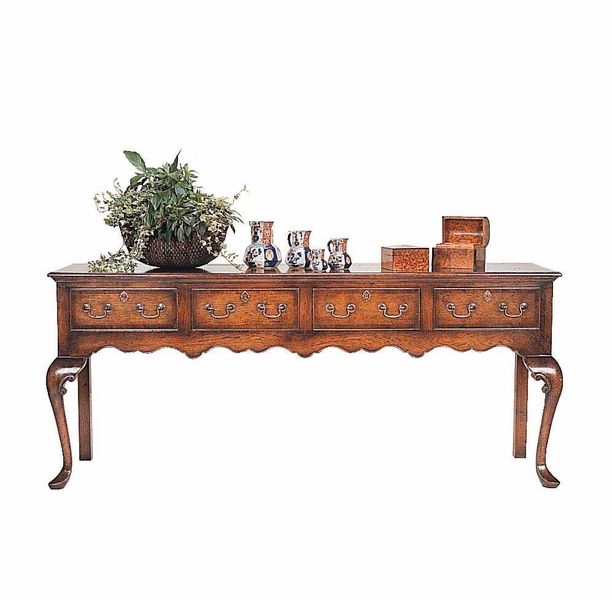 HD365 Комод и вешалка English Queen Anne ijlbrown  - Вид №1