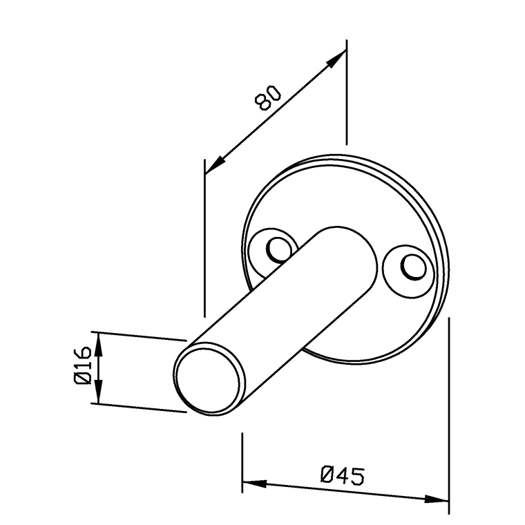 720222 Резервный держатель рулона туалетной бумаги PC222 WAGNER_EWAR Wagner Ewar  - Вид №1