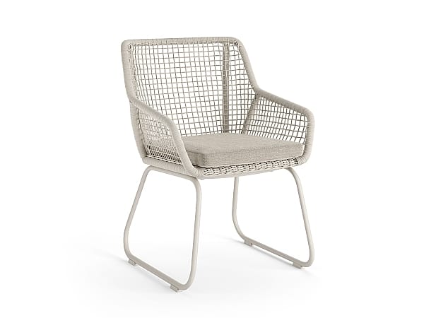 Ткань сани сад стул с подлокотниками Jati Kebon Alden ARCH-00076411