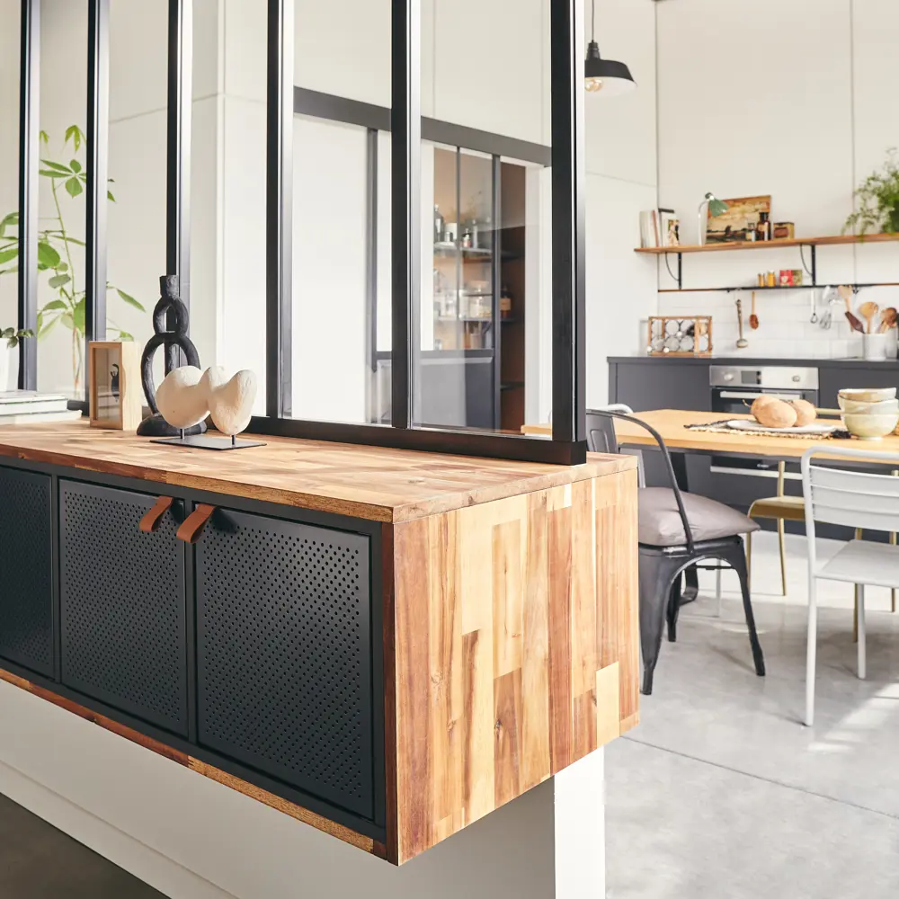 Ручка-скоба Spaceo KUB кожаная STLM-2106208 - Вид №6