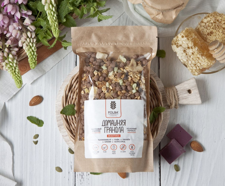 6455 Гранола "Экзотика" Вкусляндия 