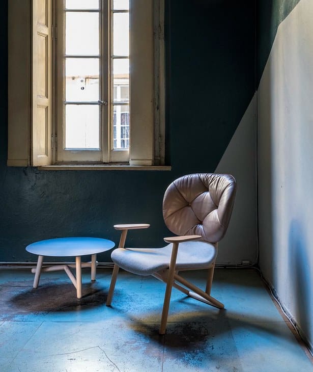 Круглый деревянный журнальный столик MOROSO Klara ARCH-00126242 - Вид №3