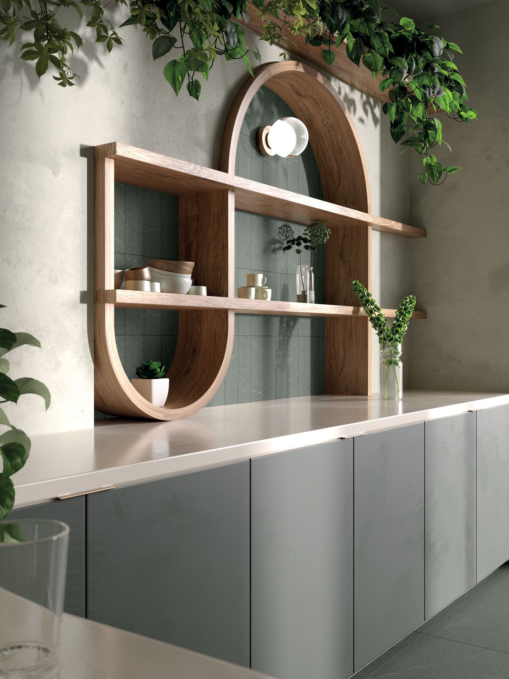 Пол / керамогранит с эффектом цемента MARINER Limeblend ARCH-00076669 - Вид №1