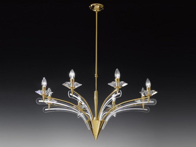 Metal Lux Люстра из стекла с трафаретной печатью Icaro 197.188-198.188 - Вид №1