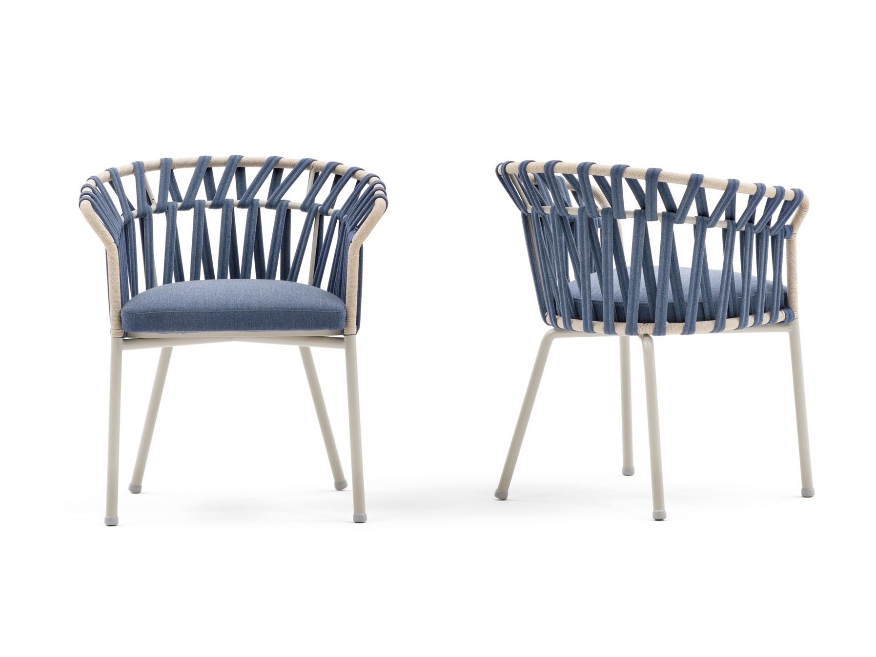 Алюминиевый стул с порошковым покрытием с подлокотниками Varaschin Emma Cross ARCH-00084415 - Вид №28