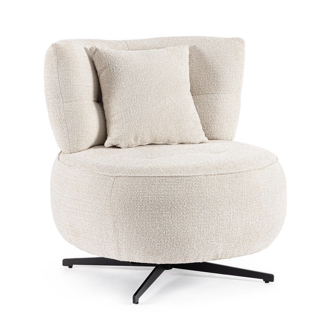 Тканевое вращающееся кресло BIZZOTTO GONNIE ARCH-00137551 - Вид №7