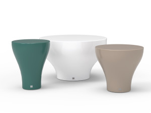 Журнальный столик из стекловолокна