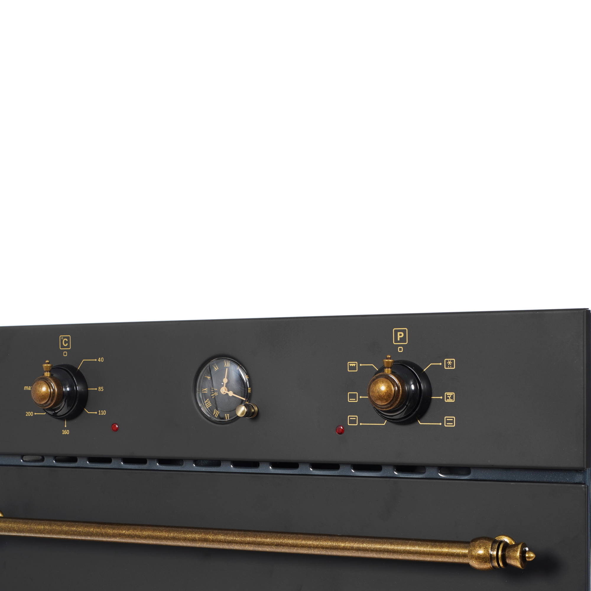 1197014 Электрический духовой шкаф MBS DE-606BL черный STDN-0064630 - Вид №3