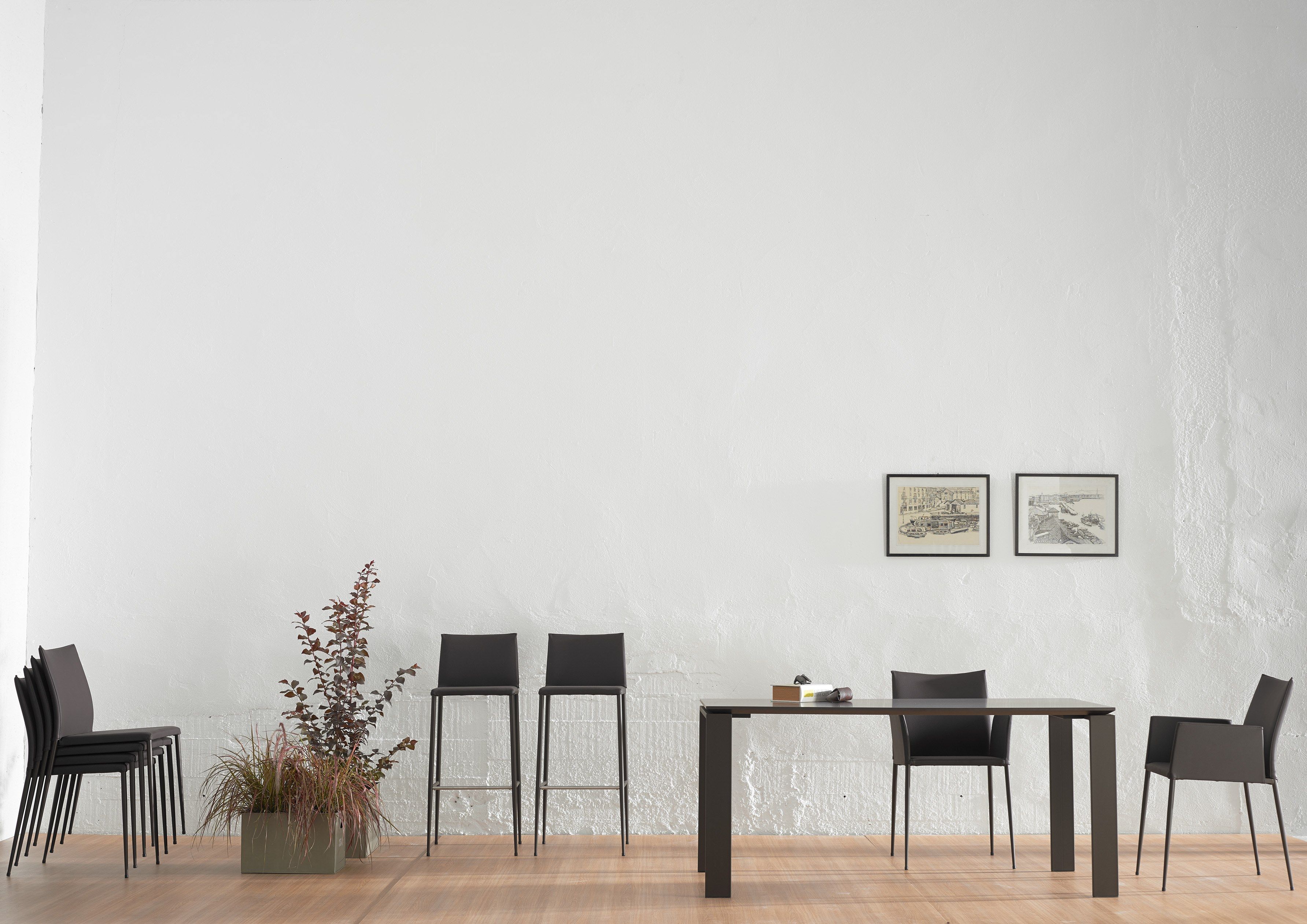 Мягкий стул из ткани ONDARRETA Мокко ARCH-00139653 - Вид №7