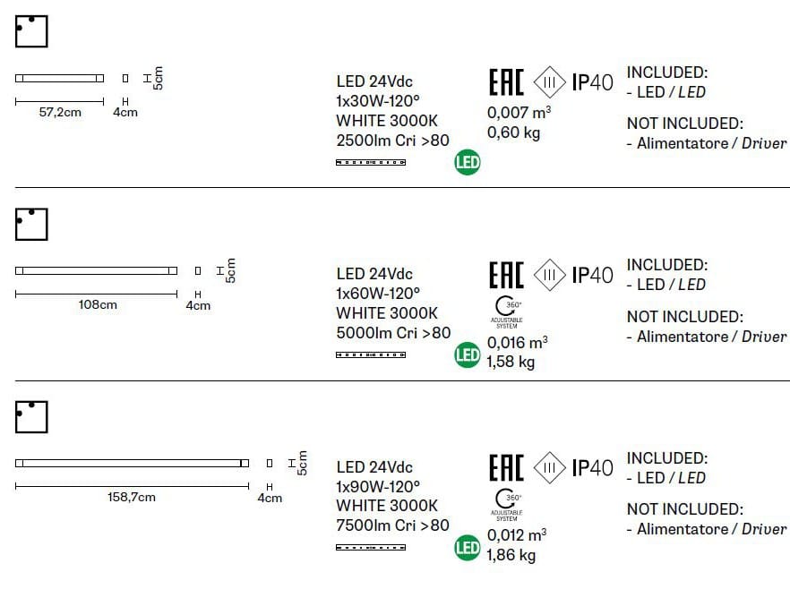 Алюминиевый настенный светильник Fabbian ARCH-00120038 - Вид №14