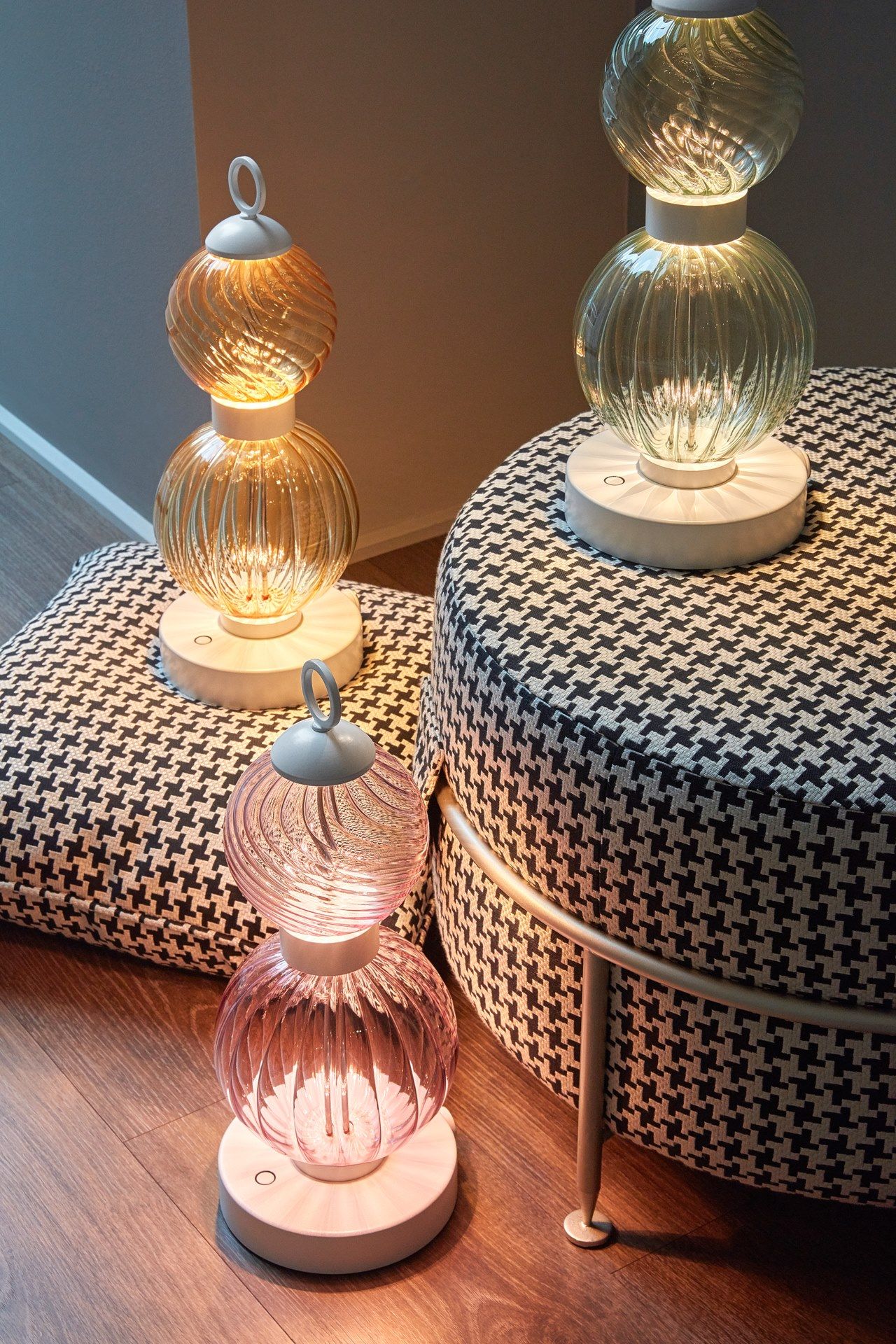 Светодиодная настольная лампа Pyrex®с батарейным питанием Sicis Drop ARCH-00051824 - Вид №3