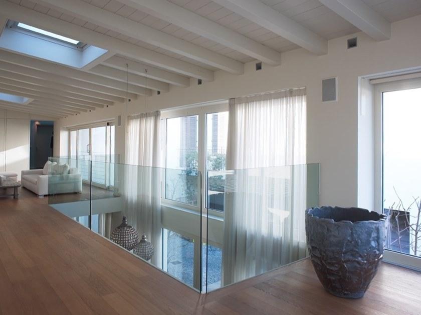 ALUVETRO Стеклянный парапет для окон и балконов Sistema balaustra garda sun-id-1348843 - Вид №6