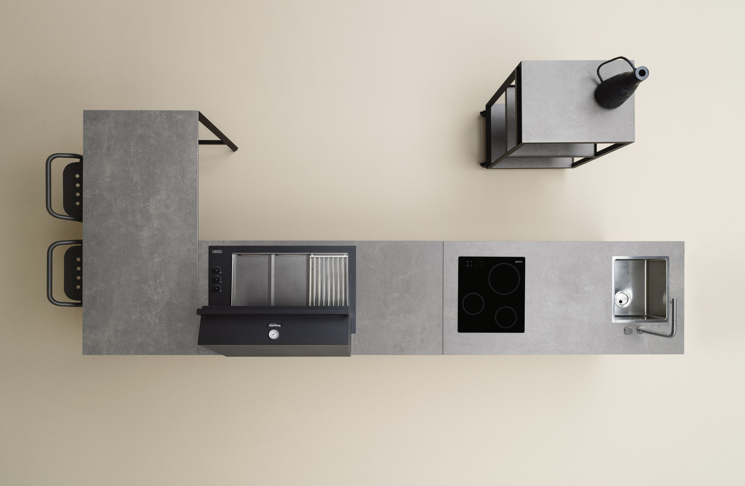 Алюминиевая садовая тележка для еды Varaschin Outdoor Cooking ARCH-00069953 - Вид №1