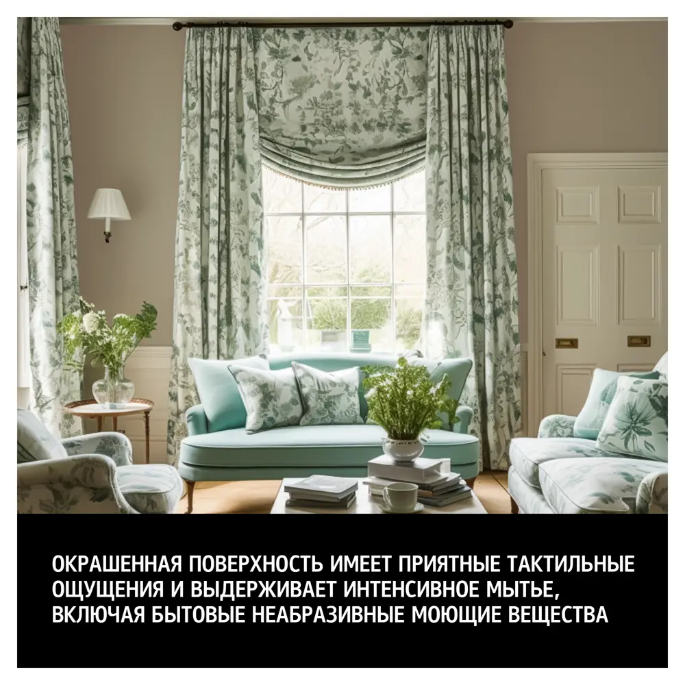 Краска интерьерная MAITRE DECO One Coat - матовая белая для стен и потолков 85263925 STLM-0060649 - Вид №3