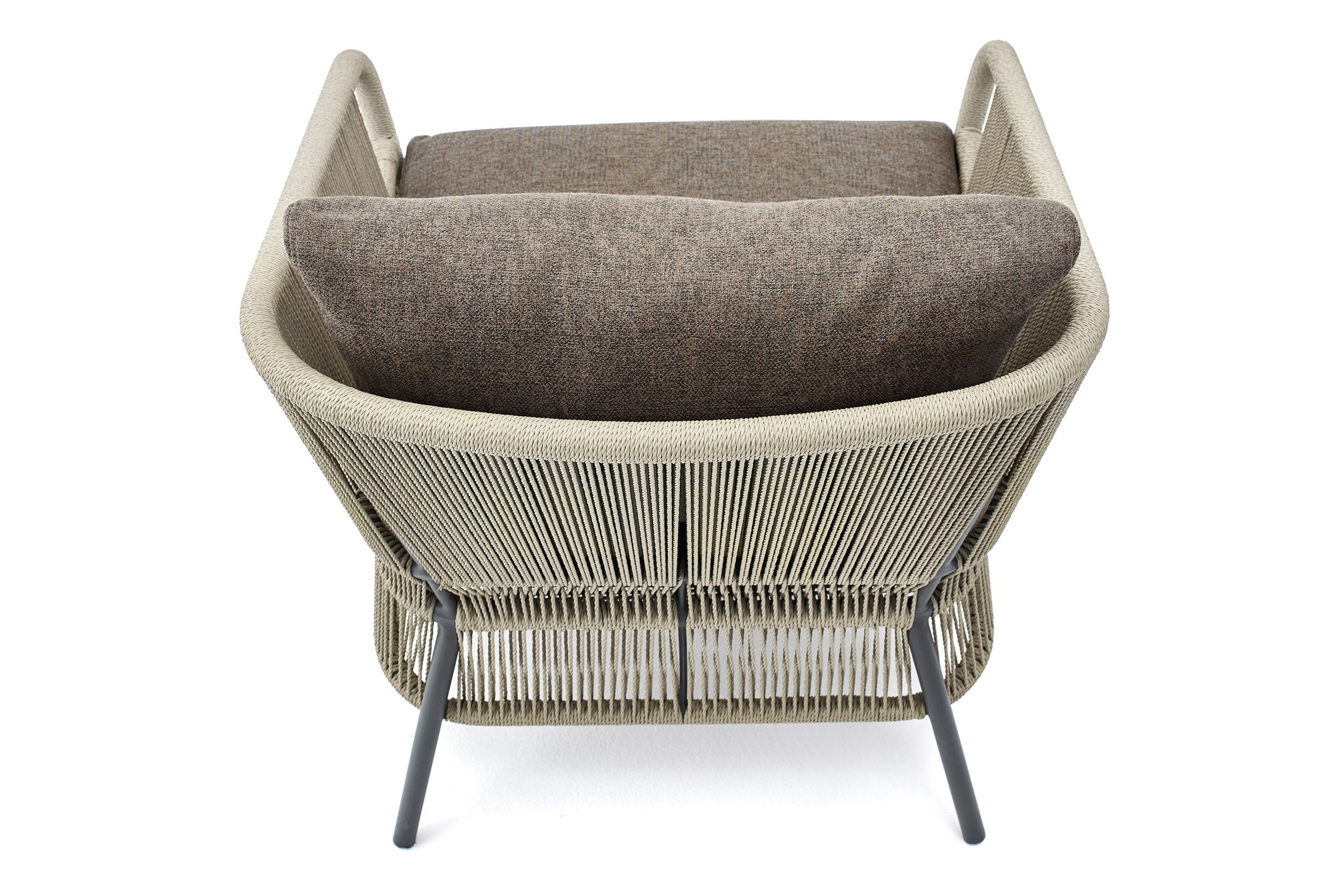 Синтетическое волокно садовое кресло с подлокотниками Varaschin Cricket ARCH-00074838 - Вид №14