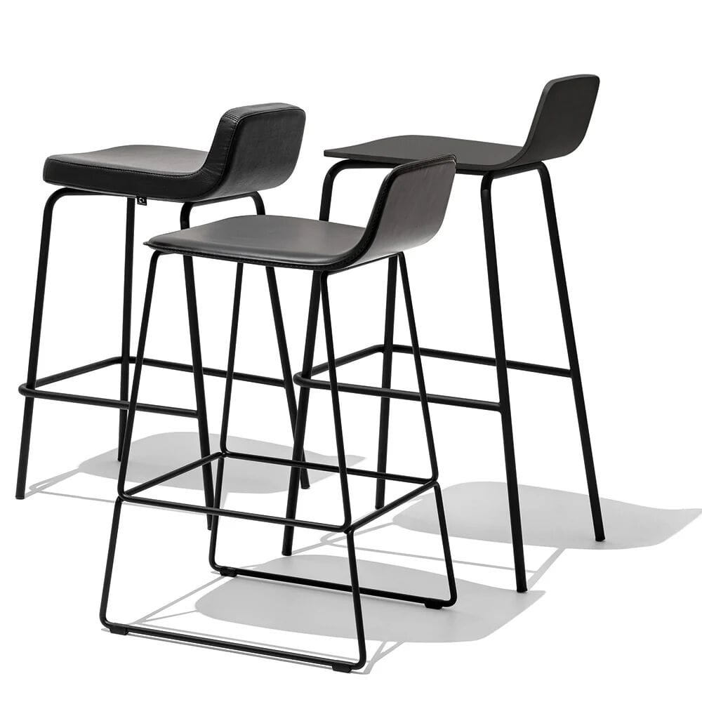 Табурет из кожзаменителя с подставкой для ног Connubia Riley ARCH-00151074 - Вид №1