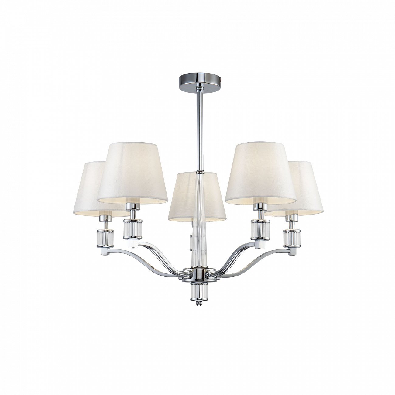 Люстра подвесная белая Clarissa 05CH FREYA MODERN 00-3956370 Белый - Вид №1