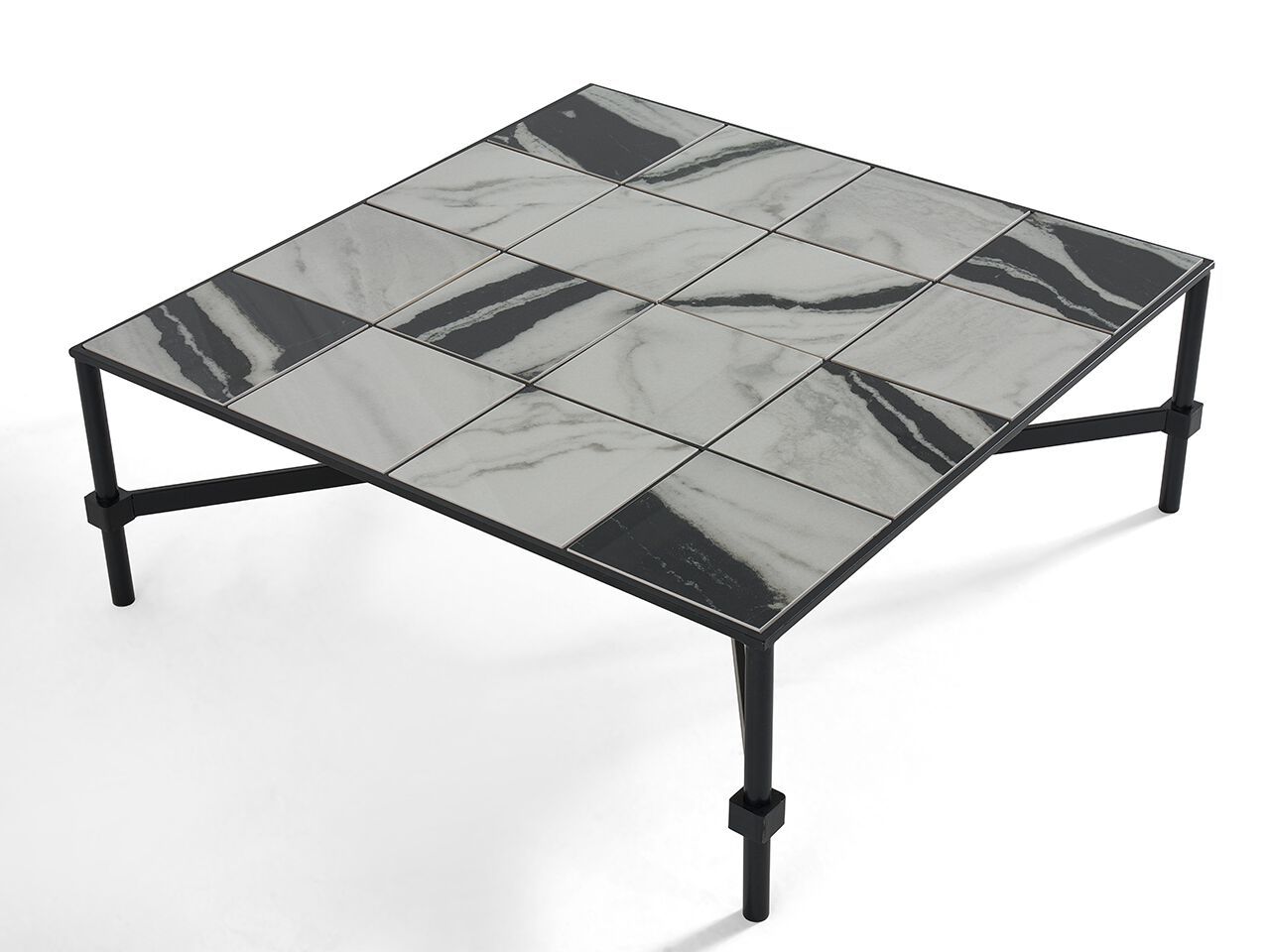 Квадратный садовый столик с керамической столешницей NDESIGN Ezora ARCH-00148116 - Вид №3