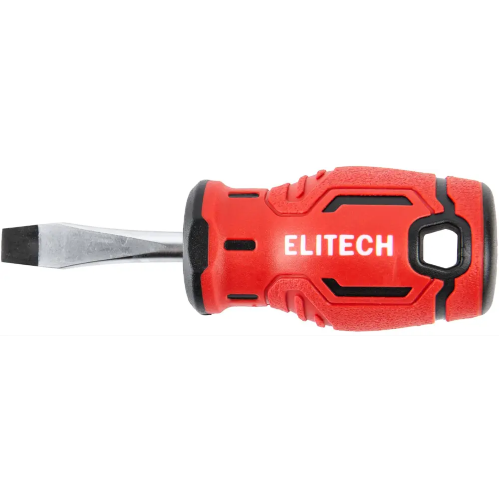 Отвертка Elitech 211104 SL6x38 мм с магнитным наконечником 89407113 STLM-1570648 - Вид №1