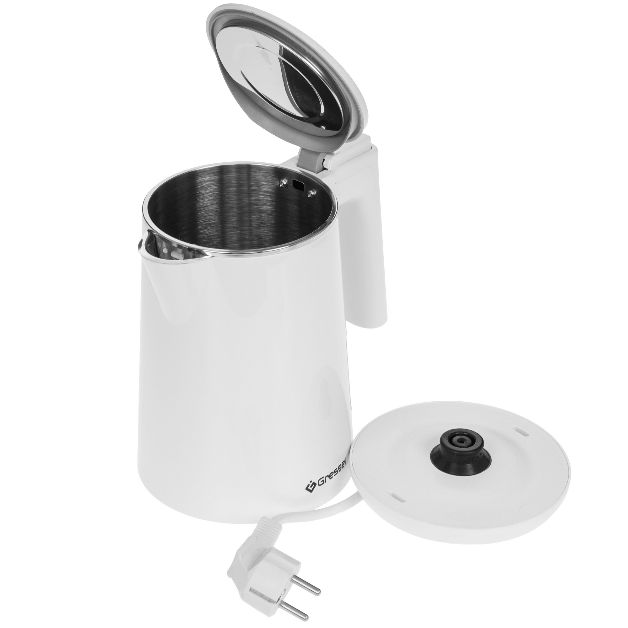 9284048 Электрочайник Gressel RGRK-1103 белый STDN-0142854 - Вид №4