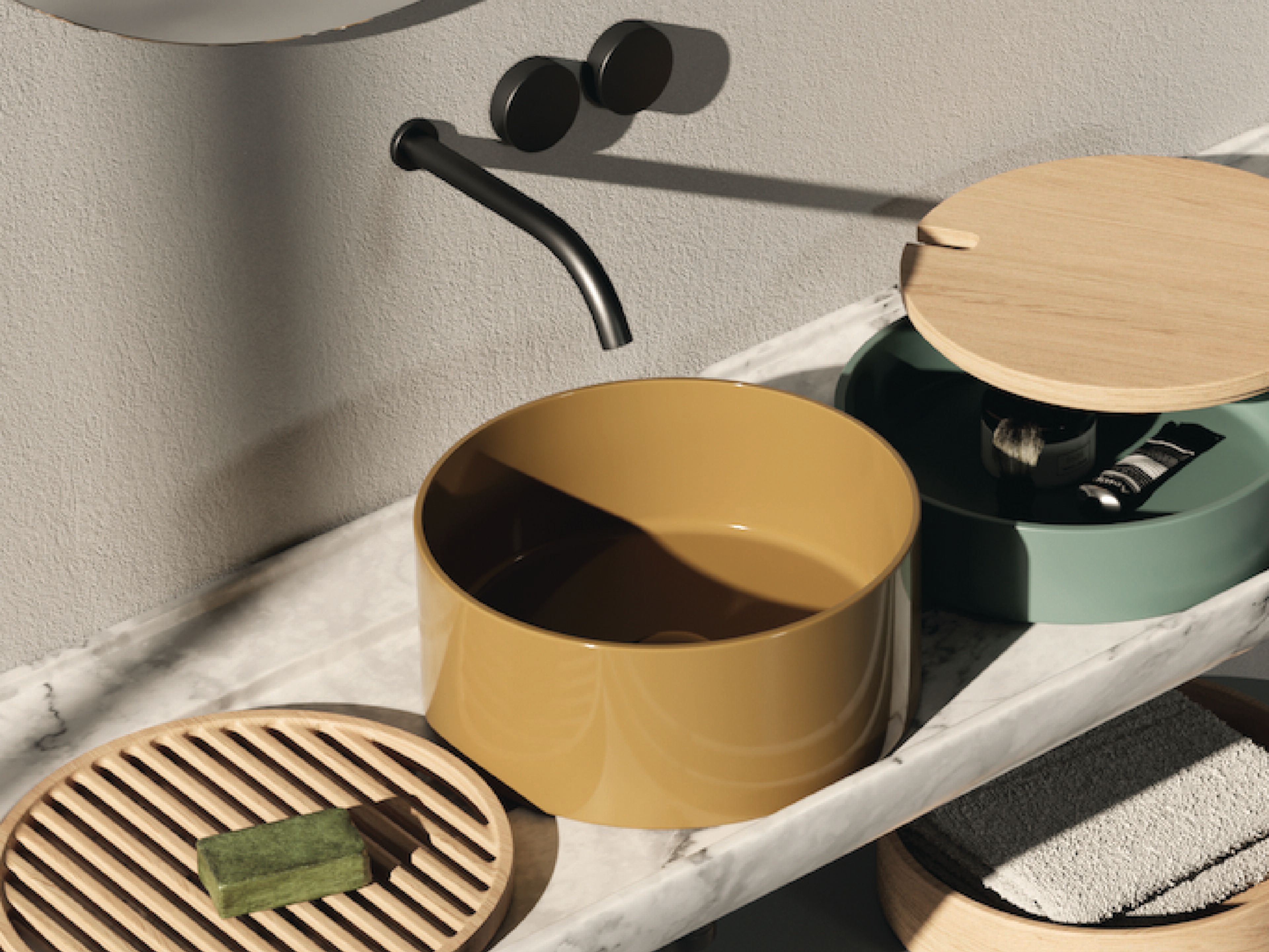 Керамическая круглая столешница Nic Mediterraneo ARCH-00014843