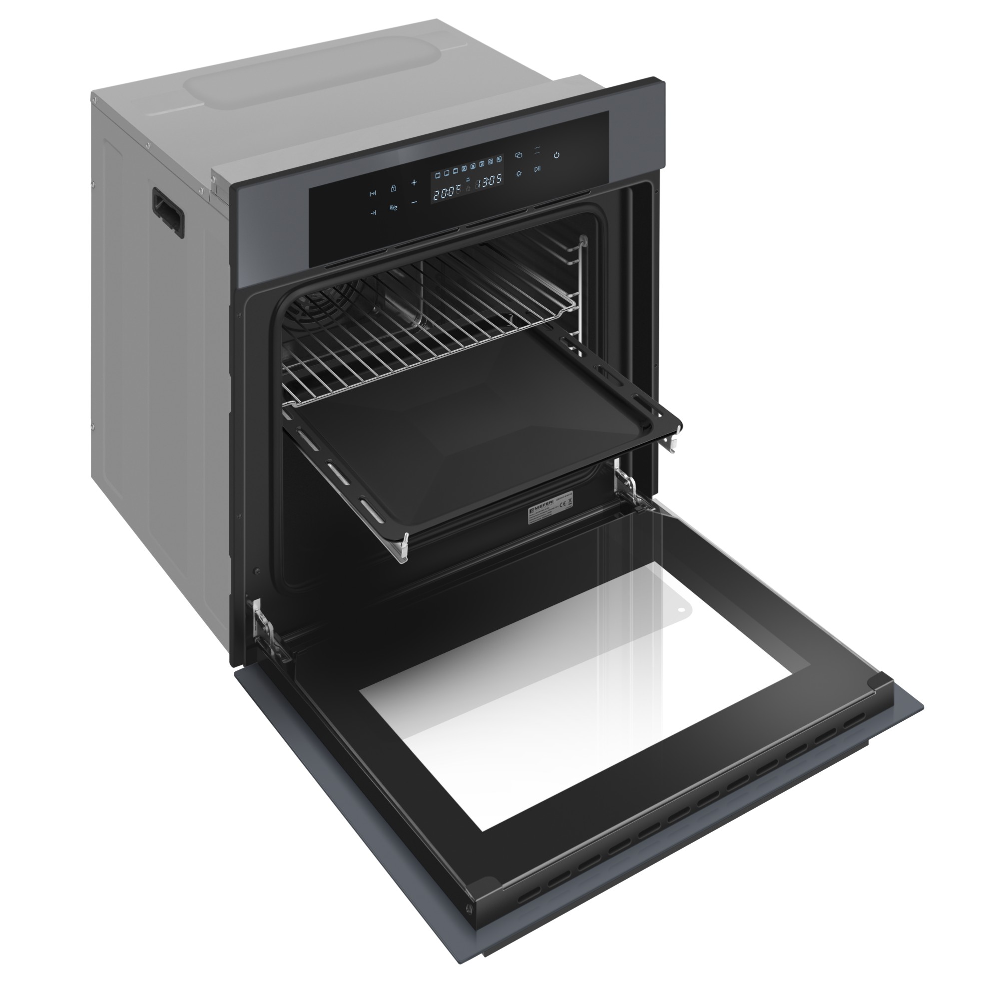 9202551 Электрический духовой шкаф Meferi MEO6010GR ULTRA серый STDN-0099798 - Вид №6