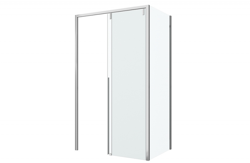 Душевое ограждение с одной раздвижной дверью SLIM LINE BS120.3104A bravat  - Вид №3