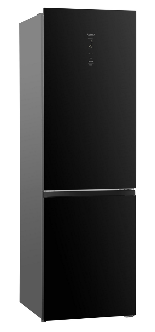 9069501 Холодильник с морозильником   KRAFT Technology TNC-NF504BG черный STDN-0008184