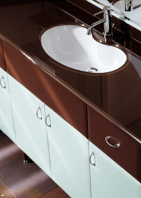 CA58 CAMELIA Комплект мебели для ванной комнаты 175 см ARDECO Ardeco S. R. L 42612 - Вид №2