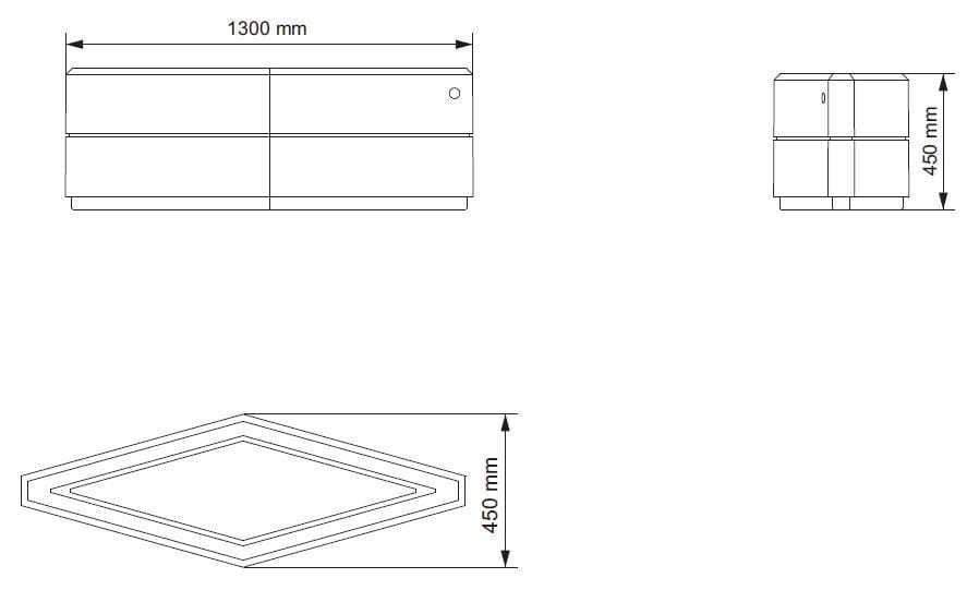 Низкая бетонная плантатор ENCHO ENCHEV - ETE 229 ARCH-00147885 - Вид №3