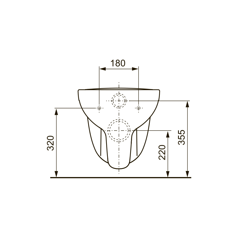 9400405.WC1 Комплекты из инсталляций, панелей смыва и унитазов ТЕСЕ V04 Tece  - Вид №8