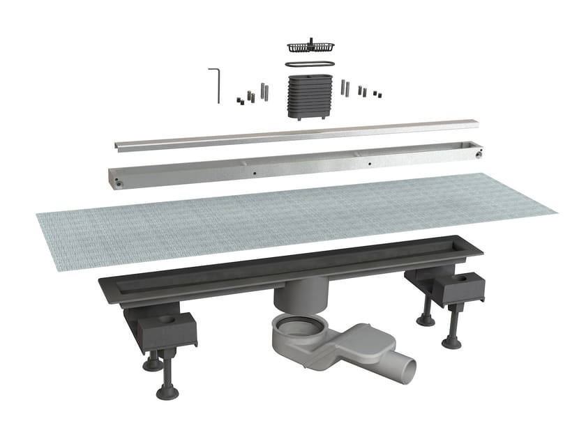 Слив для душа из нержавеющей стали Bonomini Canalissima ARCH-00005145