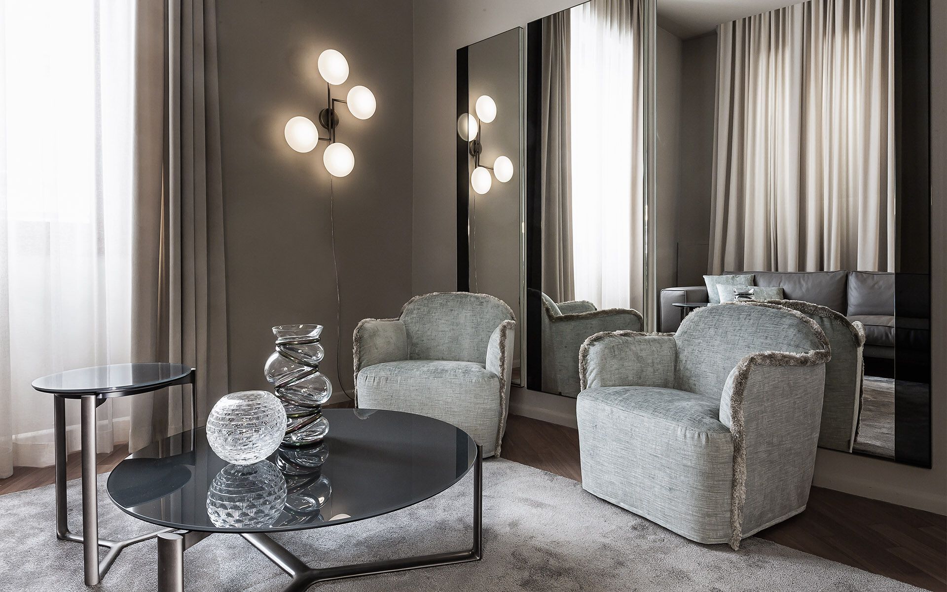 Тканевое кресло с подлокотниками Casamilano ADA ARCH-00053584 - Вид №6