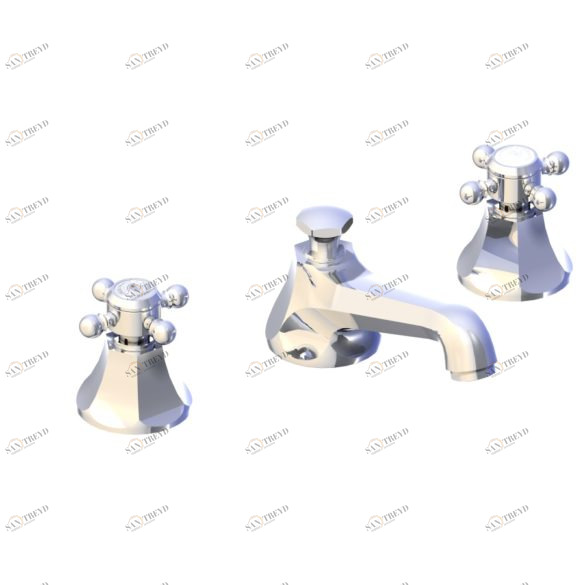 62.260 Смеситель для раковины на 3 отверстия HORUS Range Ascott 