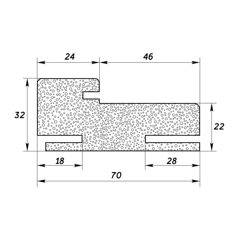 Дверная коробка МАРИО РИОЛИ Асти - белый жемчуг для современного интерьера 89412587 STLM-1574946 - Вид №2