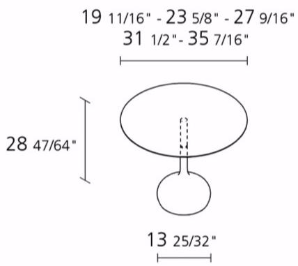 Alias Круглый стол с бетонным основанием Saen sun-id-1412746 - Вид №9