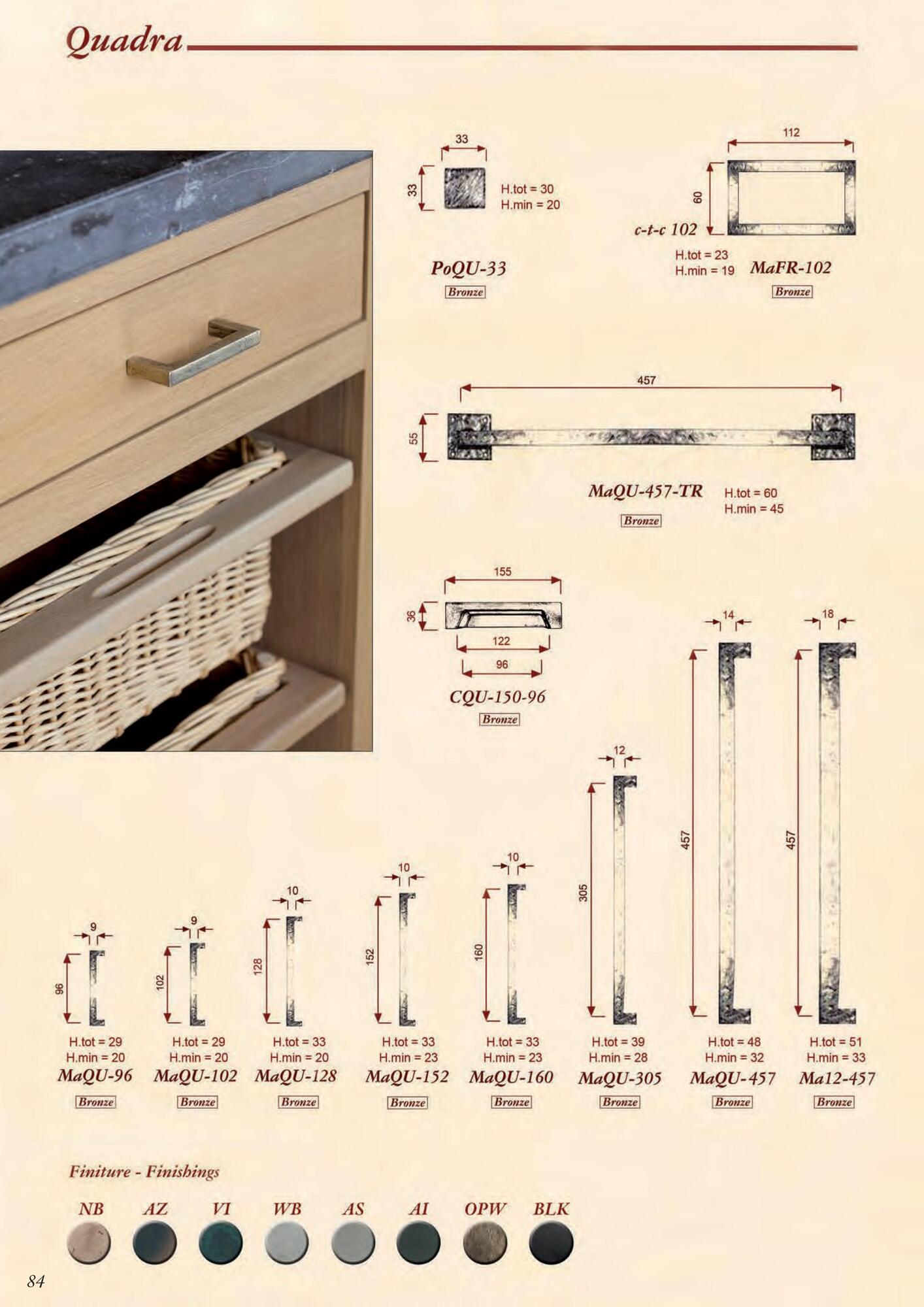 GIARA Ручки и ручки для мебели Quadra sun-id-1463457 - Вид №31
