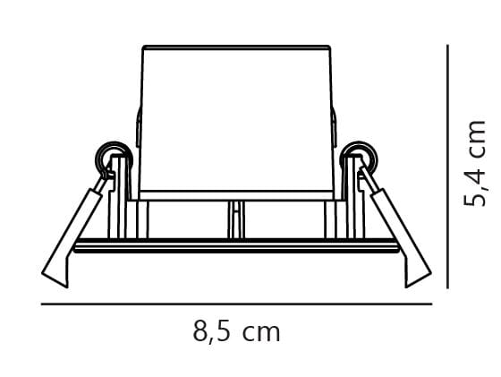 Круглый утопленный светодиодный прожектор Nordlux DON SMART ARCH-00035091 - Вид №8