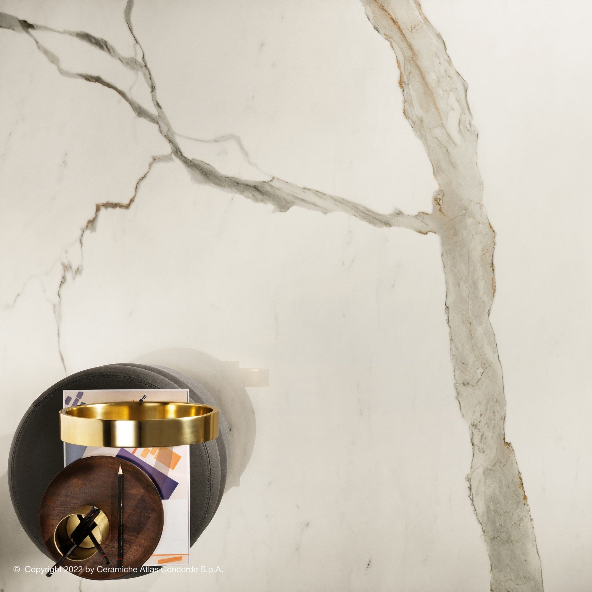 Пол / керамогранит с мраморным эффектом Atlas Concorde Marvel X ARCH-00046057 - Вид №37