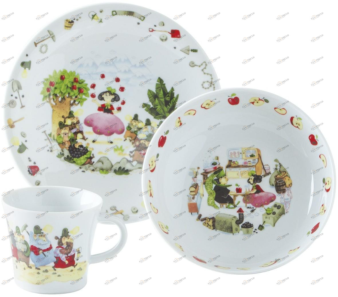 32D200A50564C Дети Gedeck «Белоснежка» Kahla-porzellan 