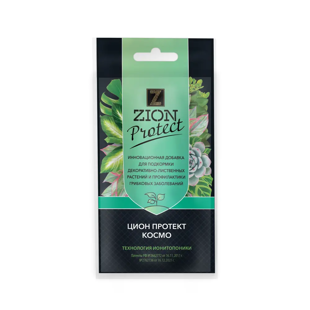 Удобрение Zion Протект субстрат для комнатных растений 40 г Для декоративно-лиственных STLM-2169983