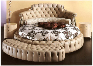 Кровать  PAOLO LUCCHETTA TIFFANY ROUND letto