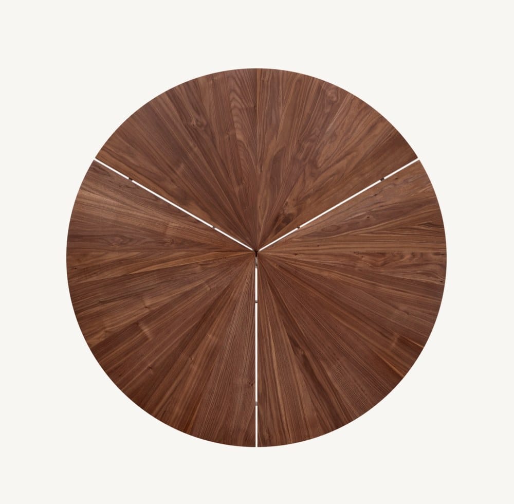 Круглый стол из нержавеющей стали и дерева BassamFellows ARCH-00146156 - Вид №6