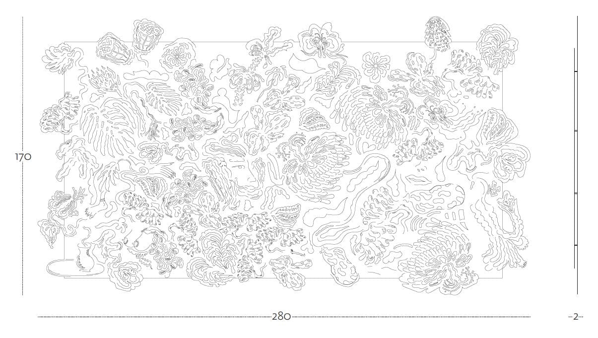 Алюминиевый гобелен altreforme The Hunt ARCH-00129194 - Вид №6